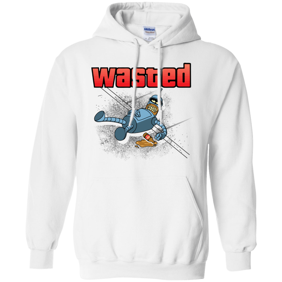 Sweatshirts White / S Wasted Pullover Hoodie