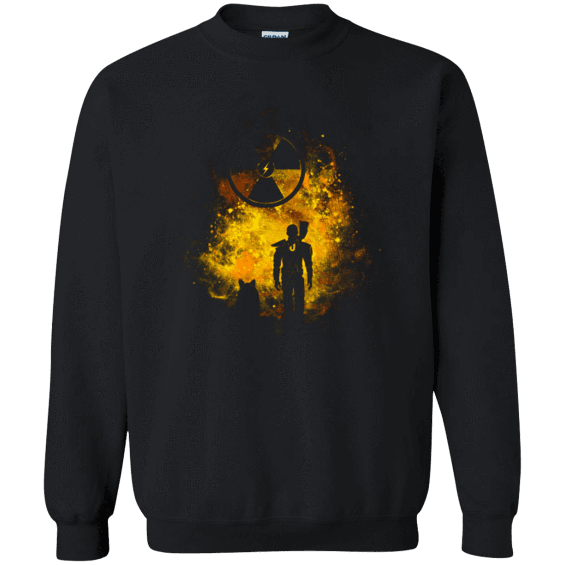 Sweatshirts Black / Small WASTELAND ART Crewneck Sweatshirt