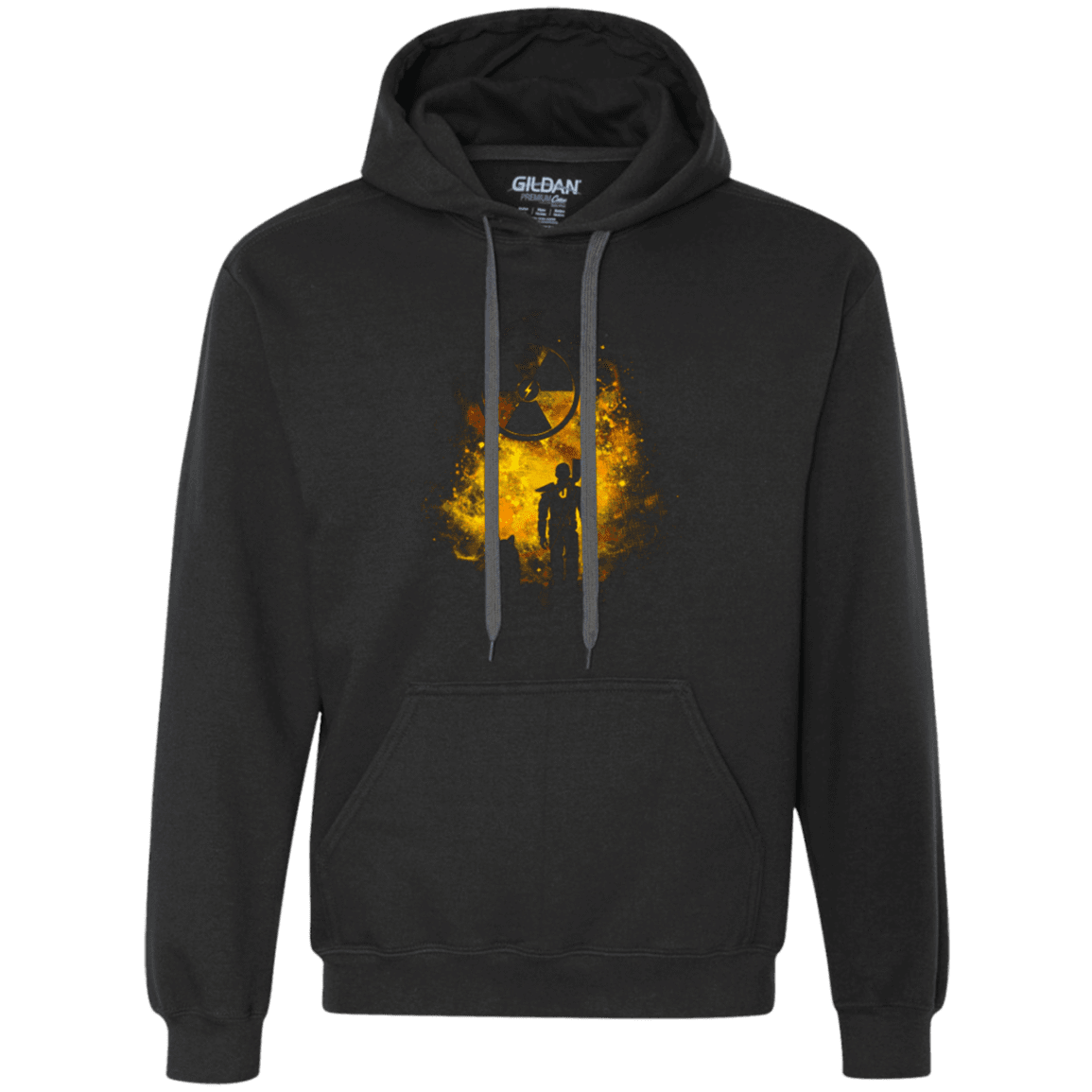 Sweatshirts Black / Small WASTELAND ART Premium Fleece Hoodie