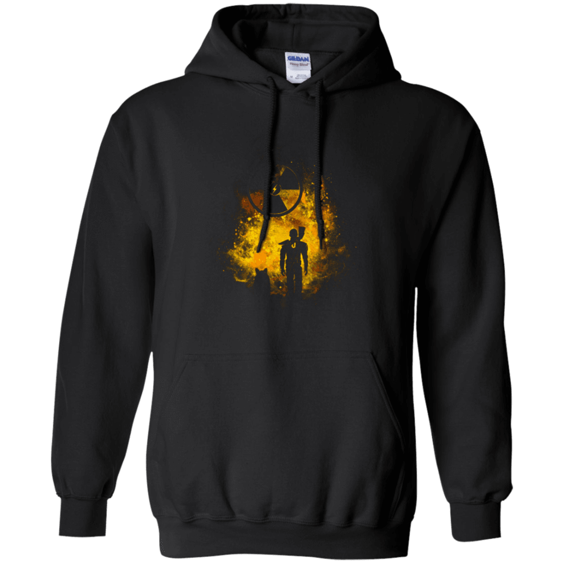 Sweatshirts Black / Small WASTELAND ART Pullover Hoodie