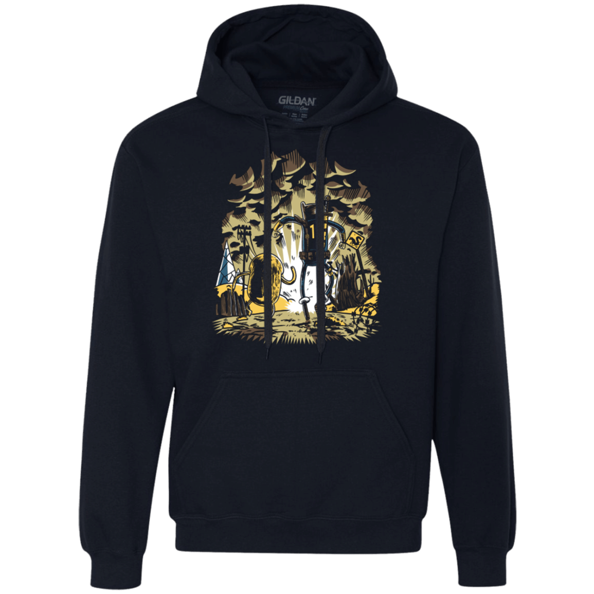 Sweatshirts Navy / Small wasteland time Premium Fleece Hoodie
