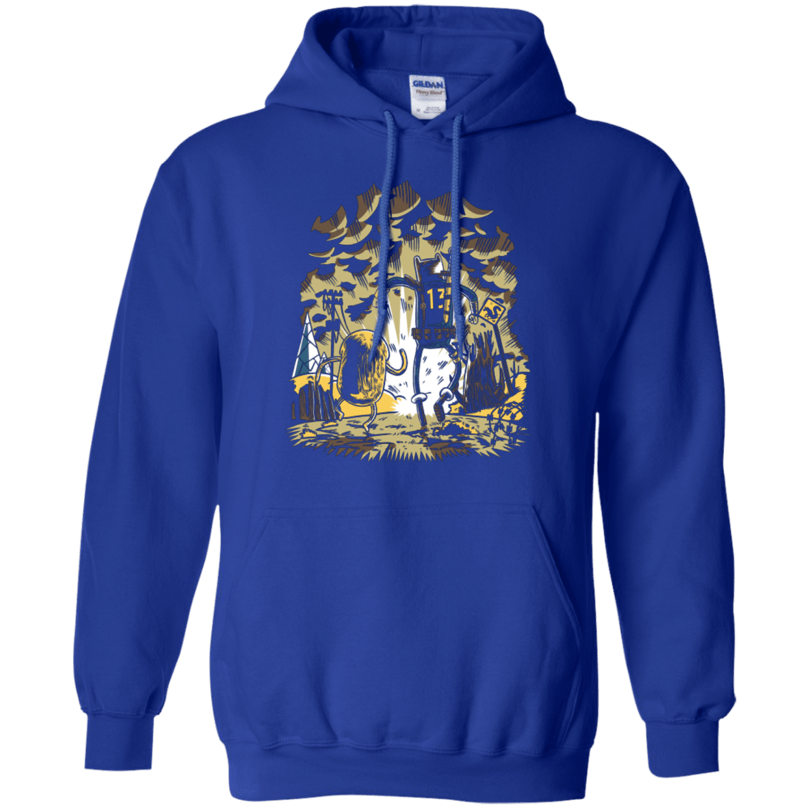 Sweatshirts Royal / Small wasteland time Pullover Hoodie