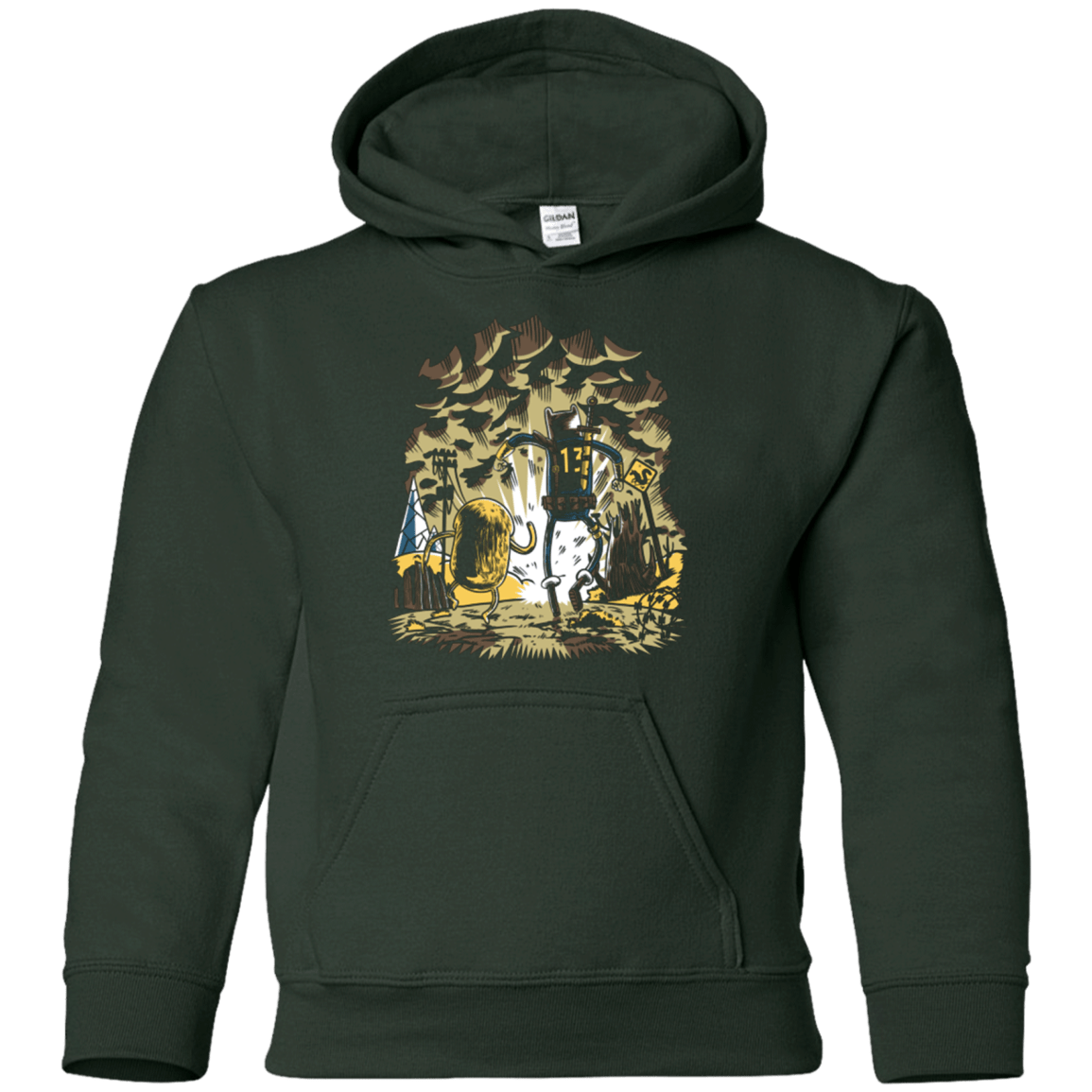 wasteland time Youth Hoodie