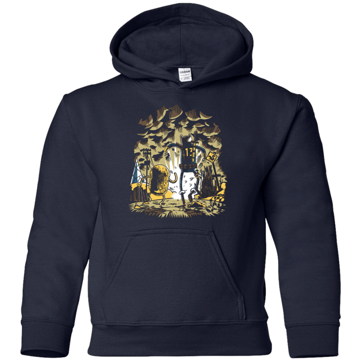 Sweatshirts Navy / YS wasteland time Youth Hoodie