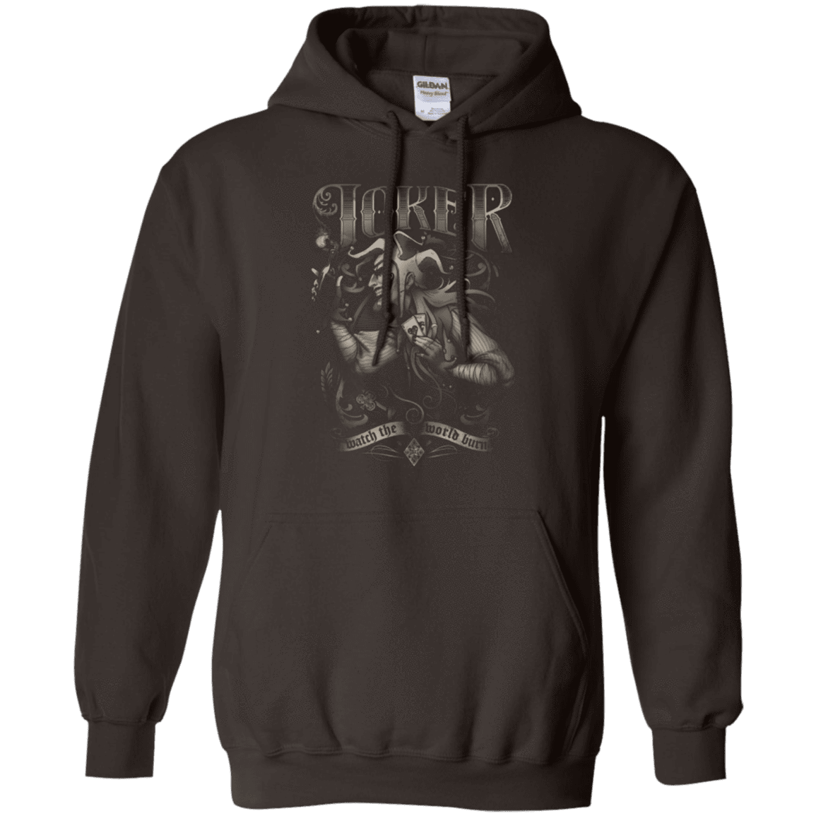Sweatshirts Dark Chocolate / Small Watch the world burn Pullover Hoodie