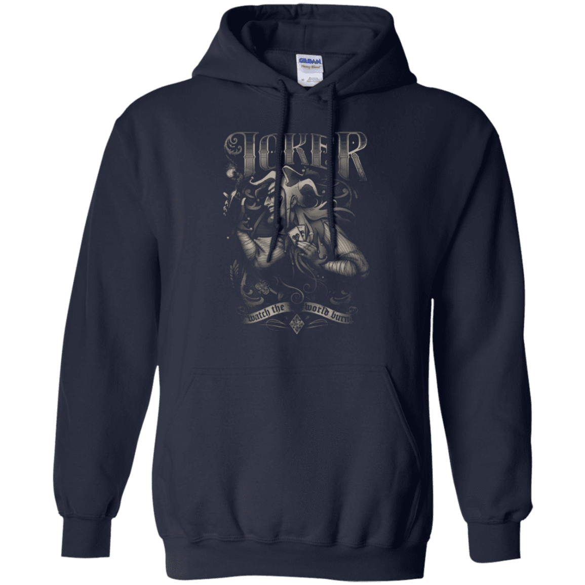 Sweatshirts Navy / Small Watch the world burn Pullover Hoodie