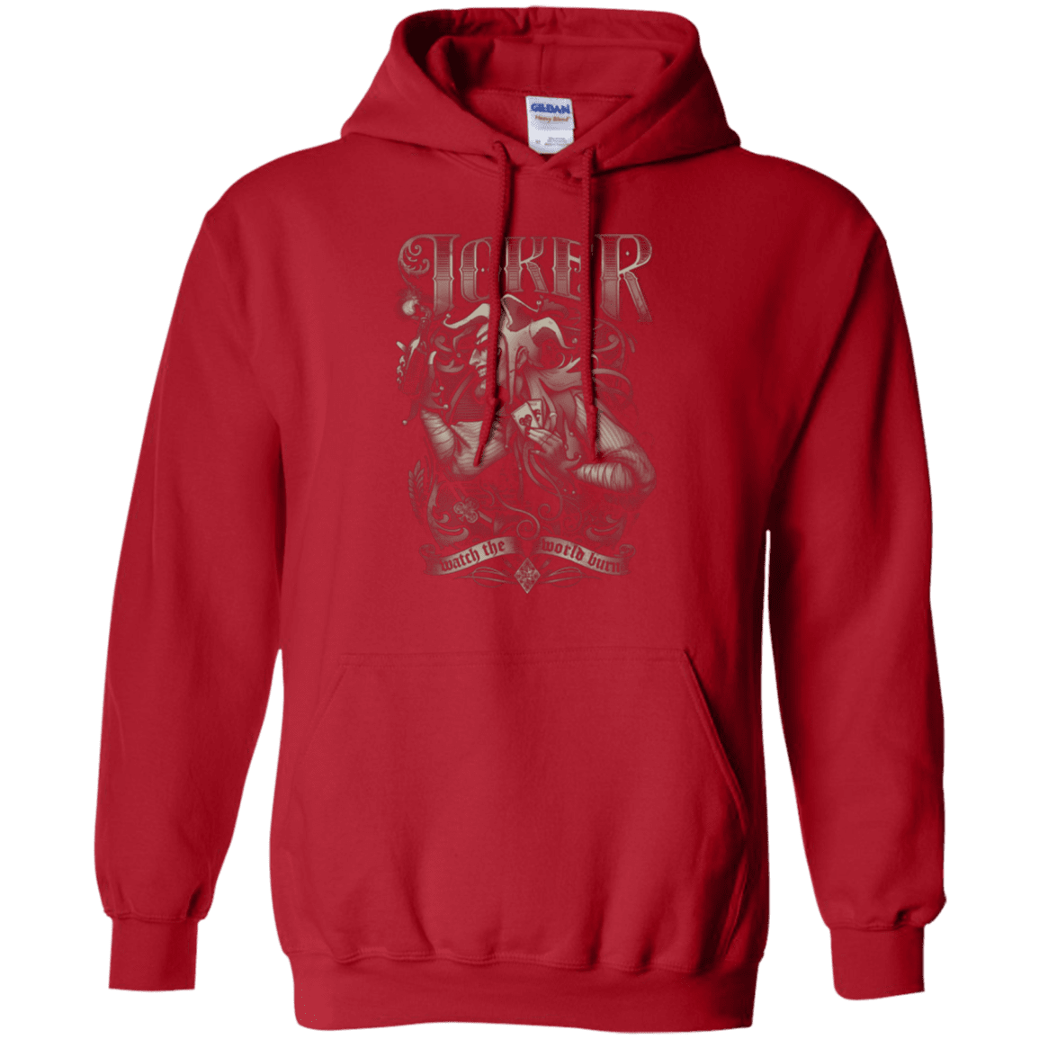 Sweatshirts Red / Small Watch the world burn Pullover Hoodie