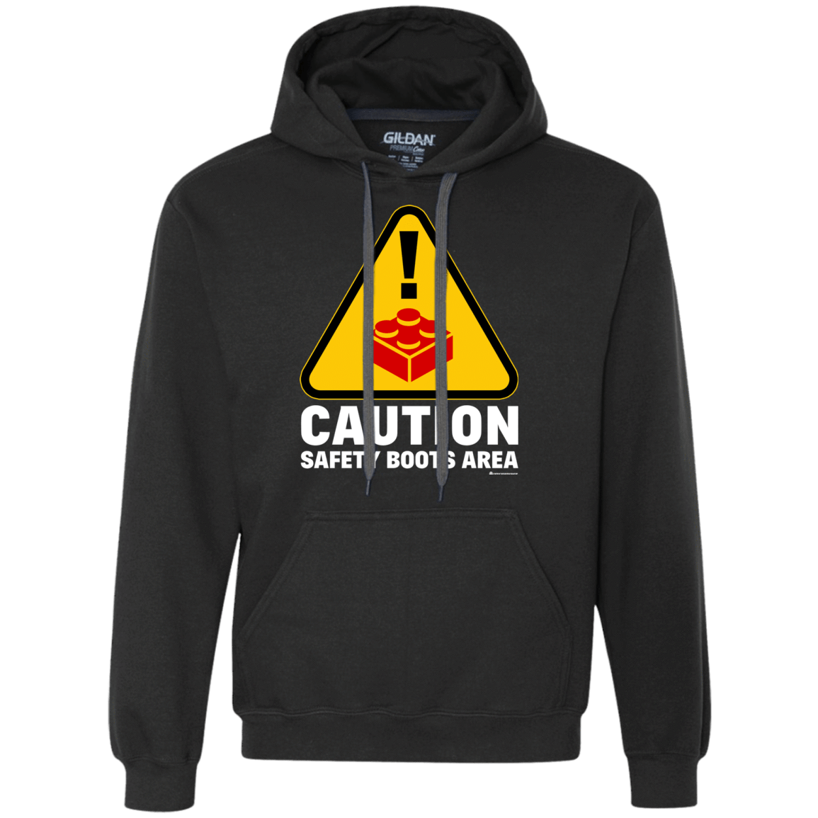 Sweatshirts Black / Small Watch Your Step Premium Fleece Hoodie