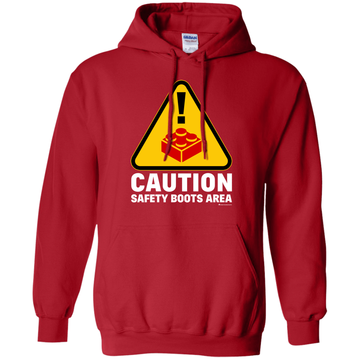 Sweatshirts Red / Small Watch Your Step Pullover Hoodie