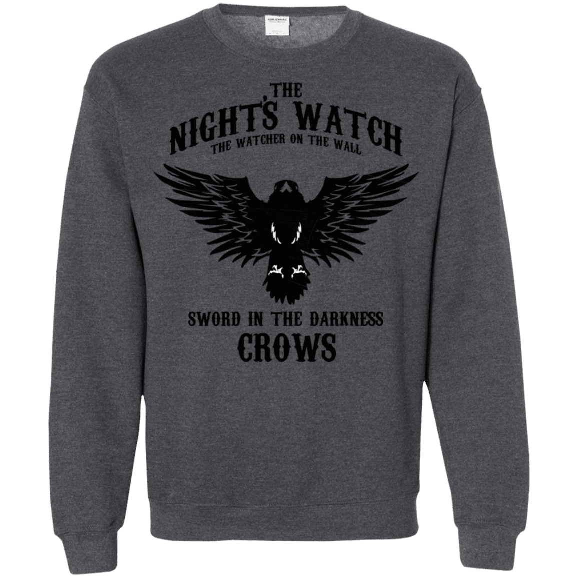 Sweatshirts Dark Heather / S Watcher on the Wall Crewneck Sweatshirt