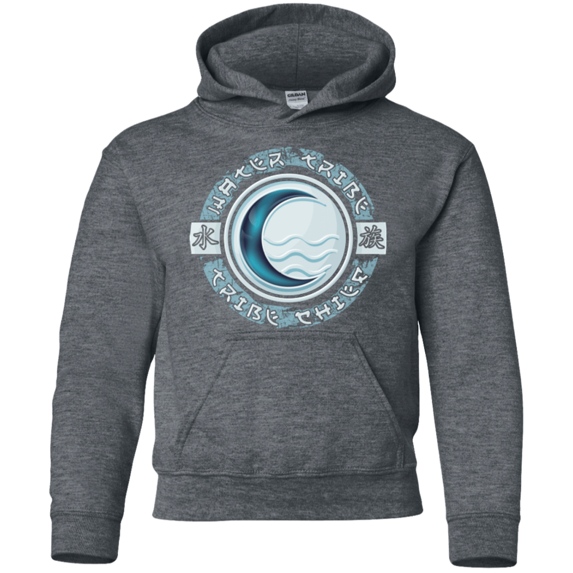 Sweatshirts Dark Heather / YS Water Tribe Chief Youth Hoodie