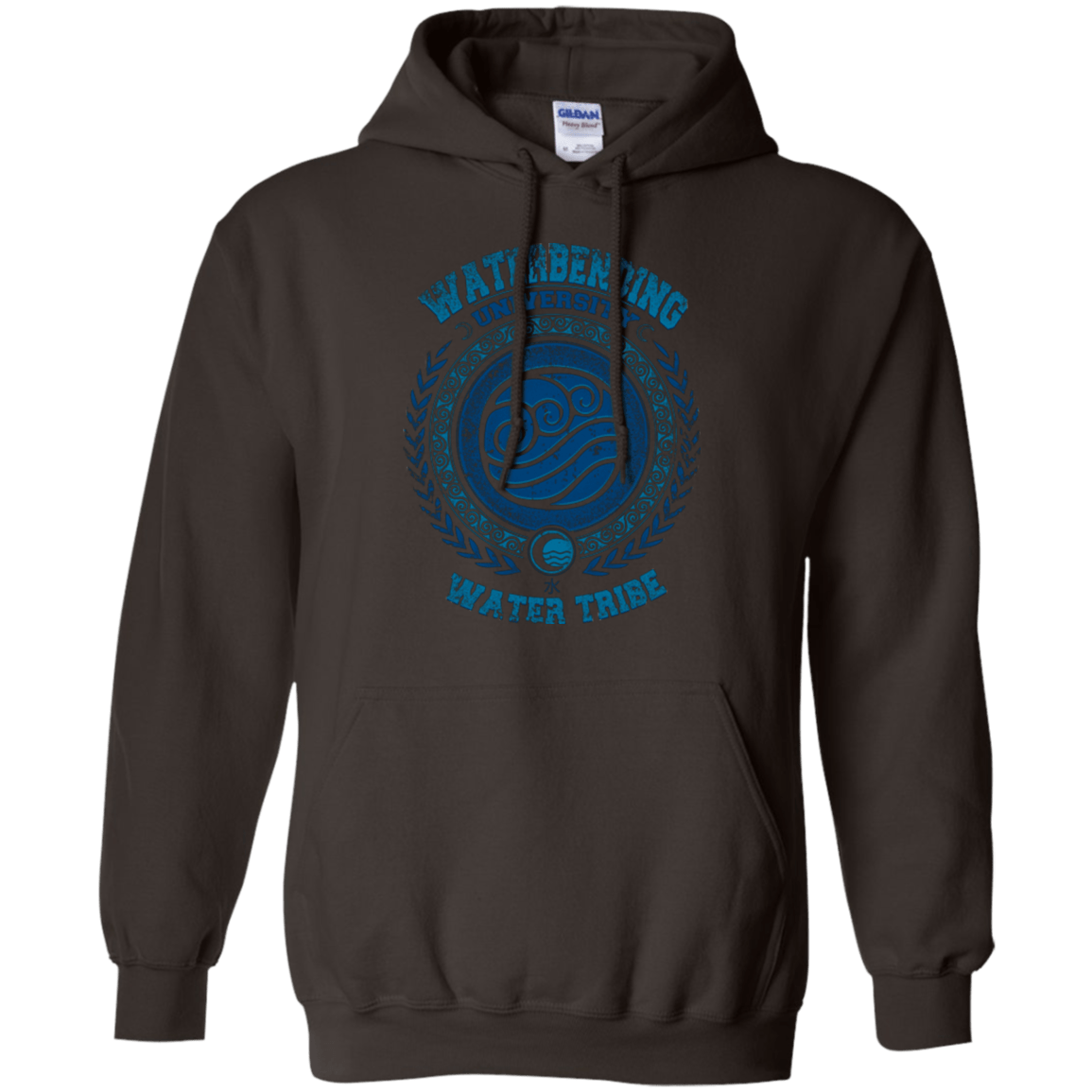 Sweatshirts Dark Chocolate / Small Waterbending University Pullover Hoodie