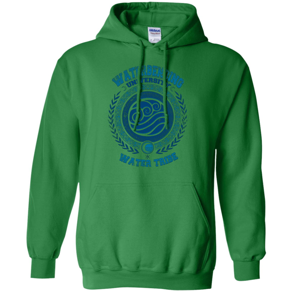 Sweatshirts Irish Green / Small Waterbending University Pullover Hoodie