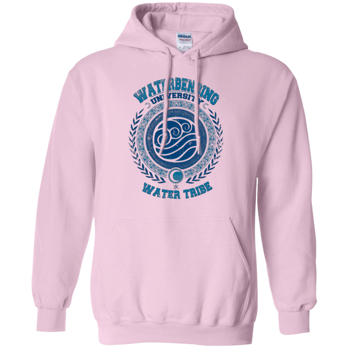 Sweatshirts Light Pink / Small Waterbending University Pullover Hoodie