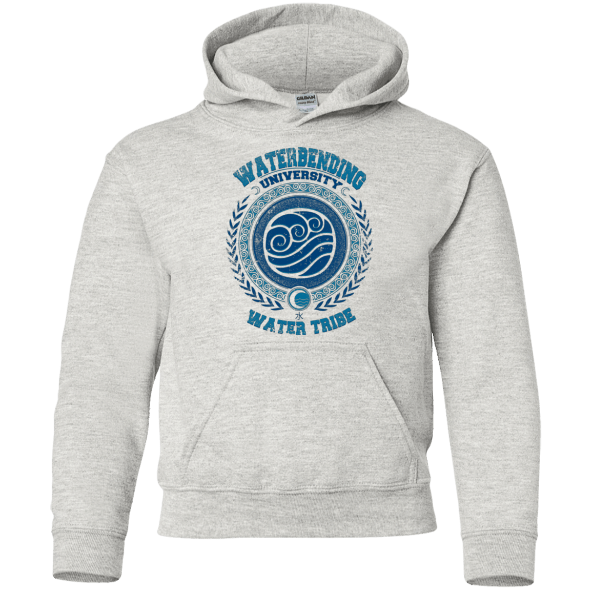 Sweatshirts Ash / YS Waterbending University Youth Hoodie