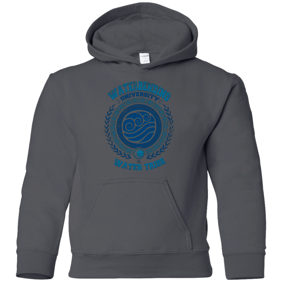 Sweatshirts Charcoal / YS Waterbending University Youth Hoodie