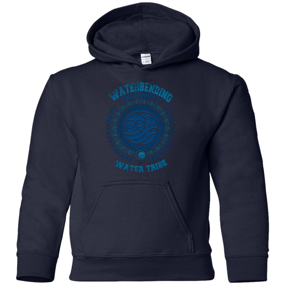 Sweatshirts Navy / YS Waterbending University Youth Hoodie
