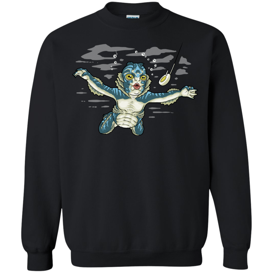 Sweatshirts Black / S Watermind Crewneck Sweatshirt