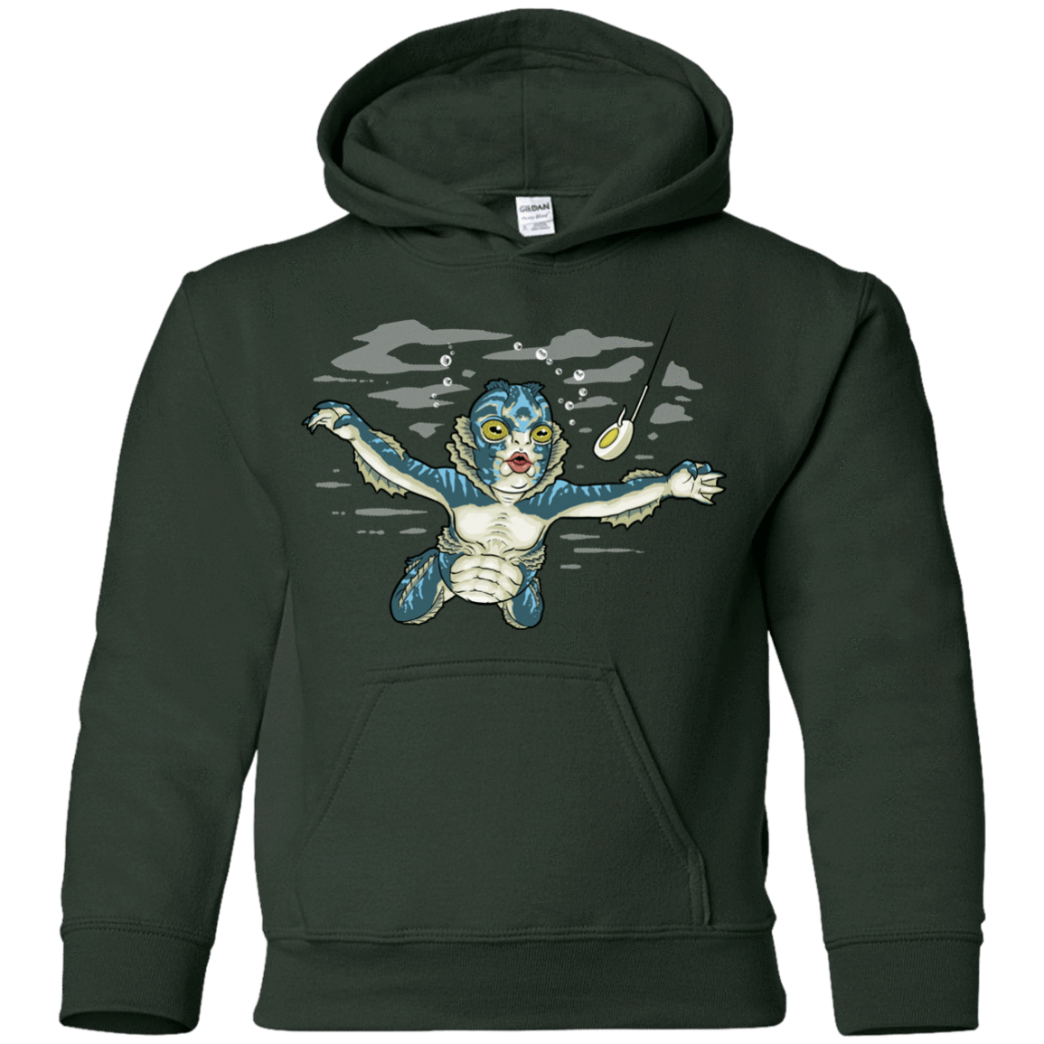 Sweatshirts Forest Green / YS Watermind Youth Hoodie