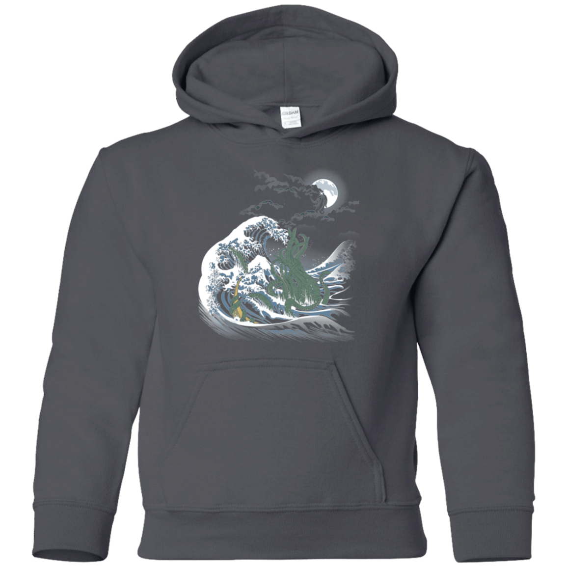 Sweatshirts Charcoal / YS Wave Of R'lyeh Youth Hoodie