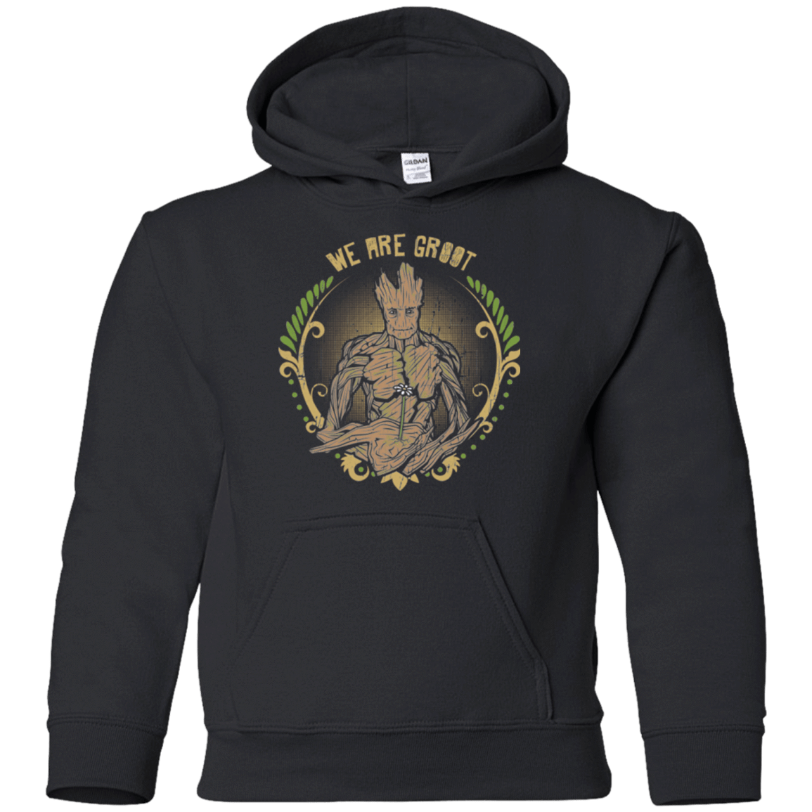 Sweatshirts Black / YS We are Groot Youth Hoodie