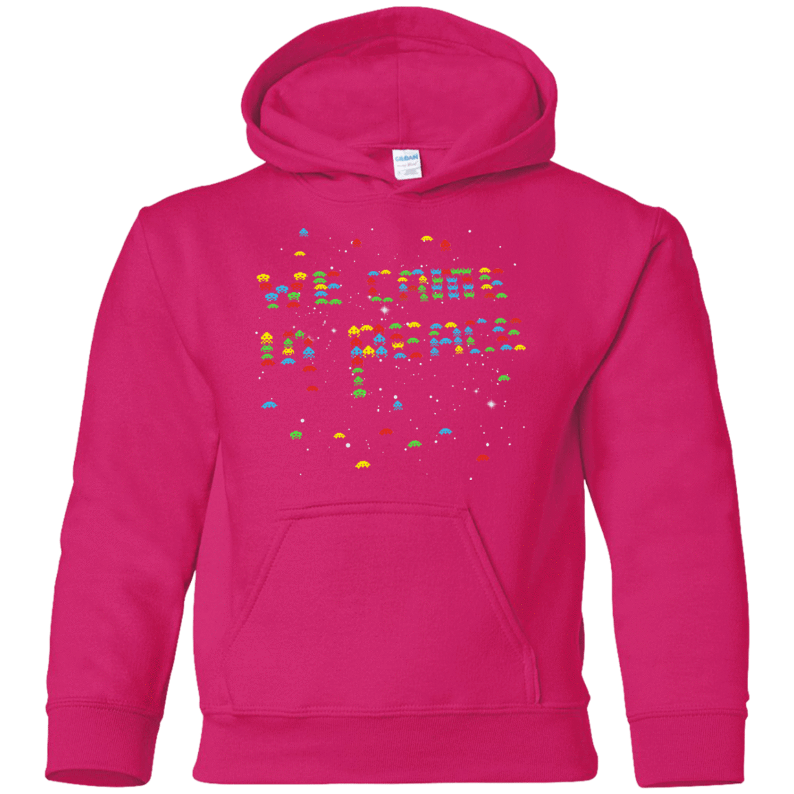 We came in peace Youth Hoodie