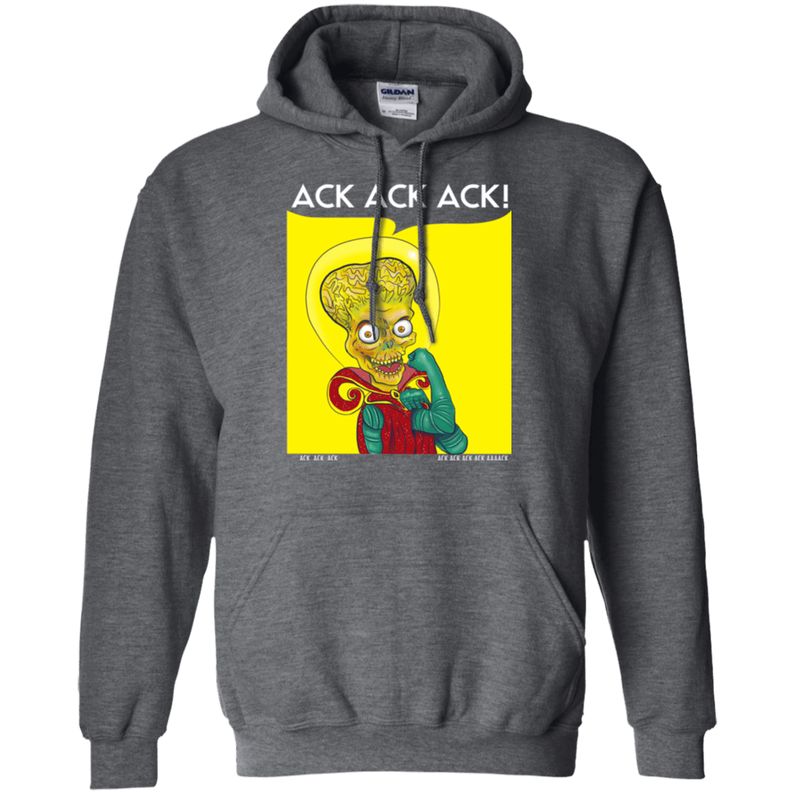 Sweatshirts Dark Heather / Small We Can Ack Ack Ack Pullover Hoodie