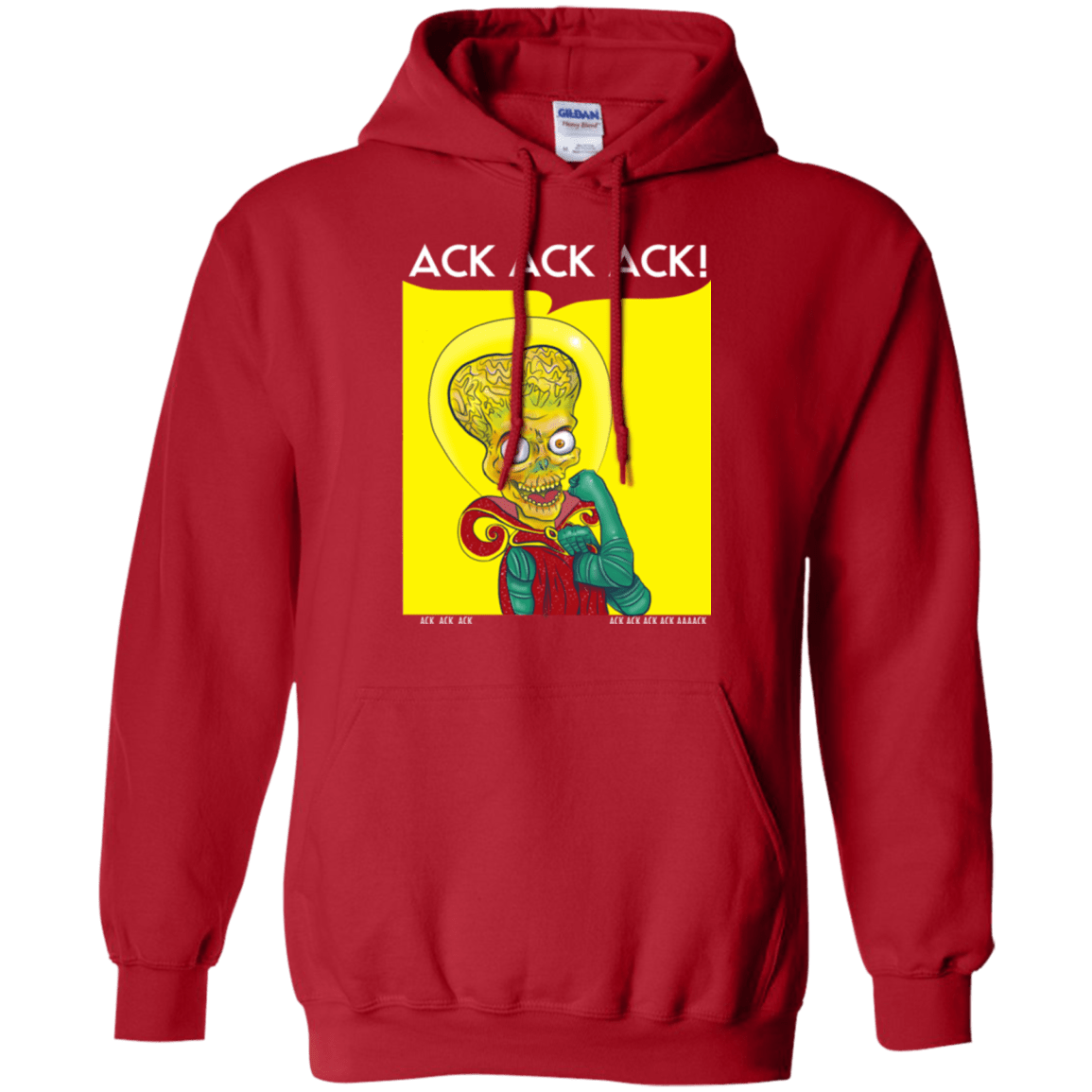 Sweatshirts Red / Small We Can Ack Ack Ack Pullover Hoodie