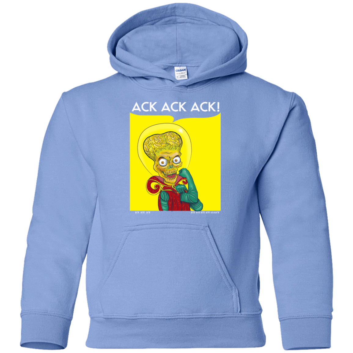 Sweatshirts Carolina Blue / YS We Can Ack Ack Ack Youth Hoodie