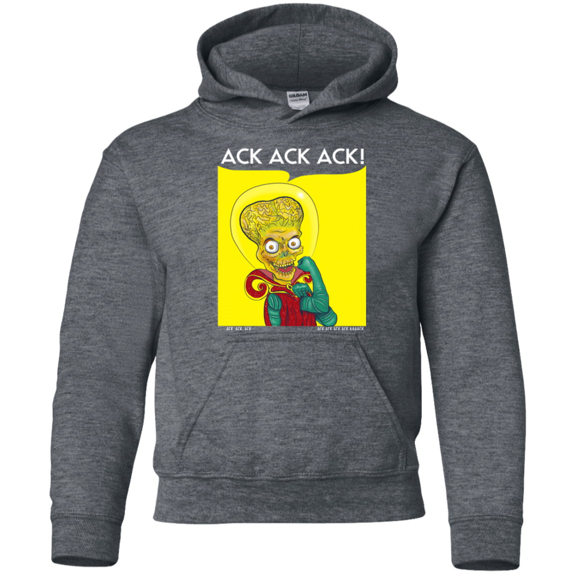 Sweatshirts Dark Heather / YS We Can Ack Ack Ack Youth Hoodie