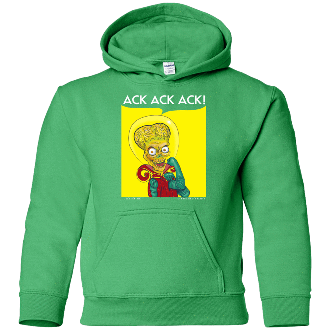 Sweatshirts Irish Green / YS We Can Ack Ack Ack Youth Hoodie