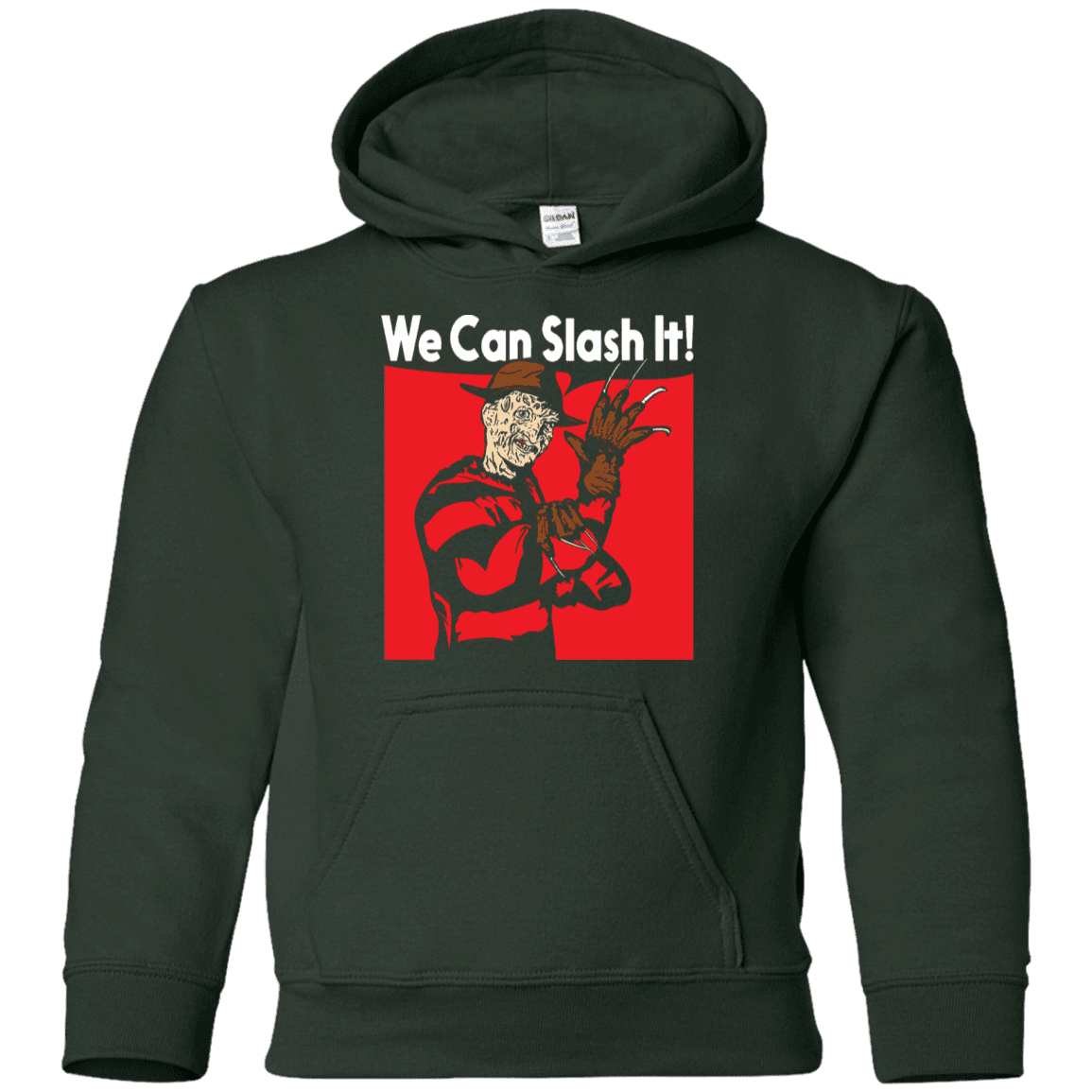Sweatshirts Forest Green / YS We Can Slash It! Youth Hoodie