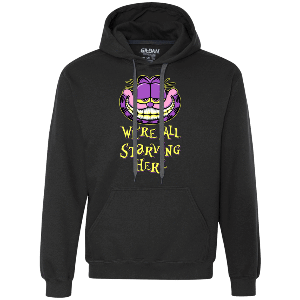 Sweatshirts Black / Small We're all starving Premium Fleece Hoodie
