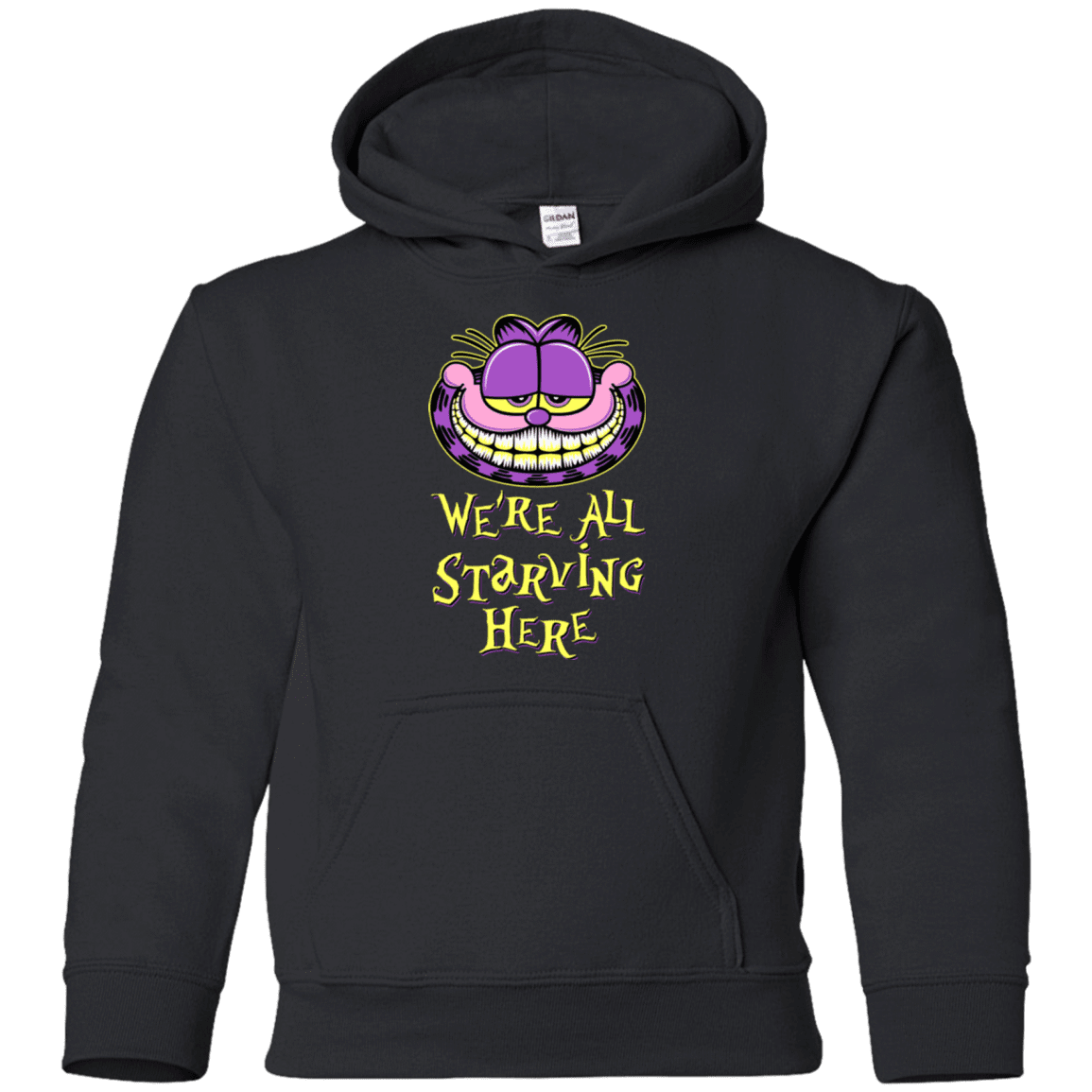 Sweatshirts Black / YS We're all starving Youth Hoodie