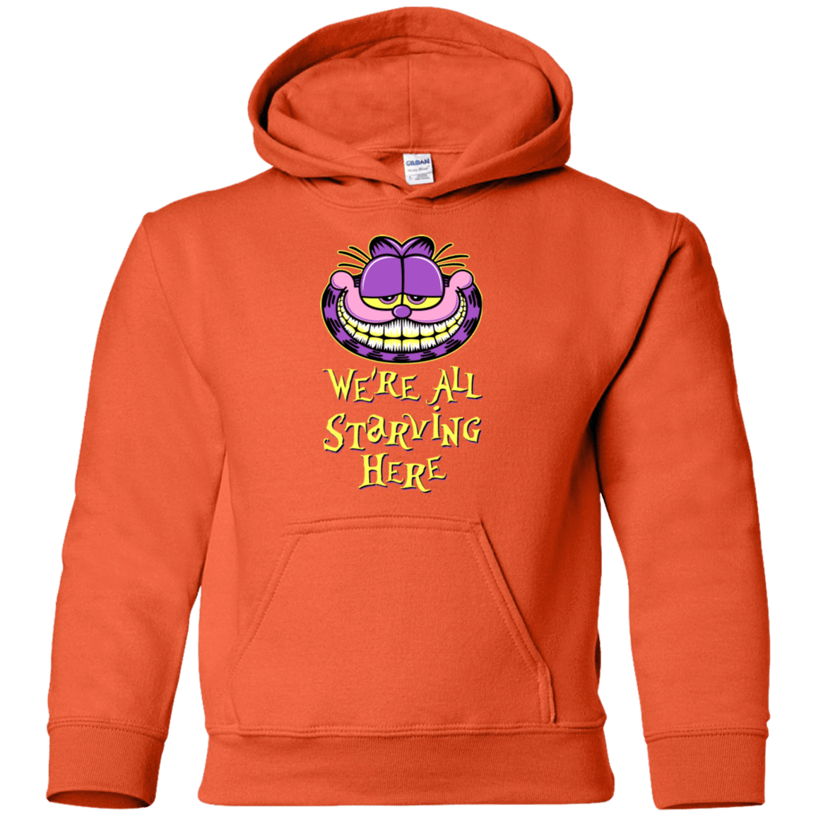Sweatshirts Orange / YS We're all starving Youth Hoodie