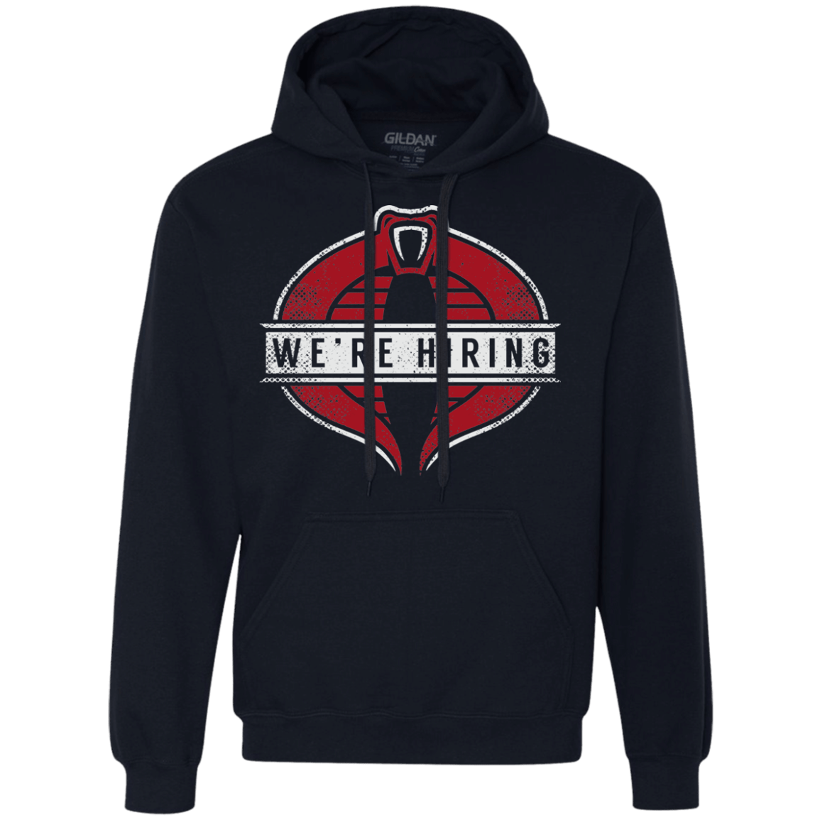 Sweatshirts Navy / S We're Hiring Premium Fleece Hoodie