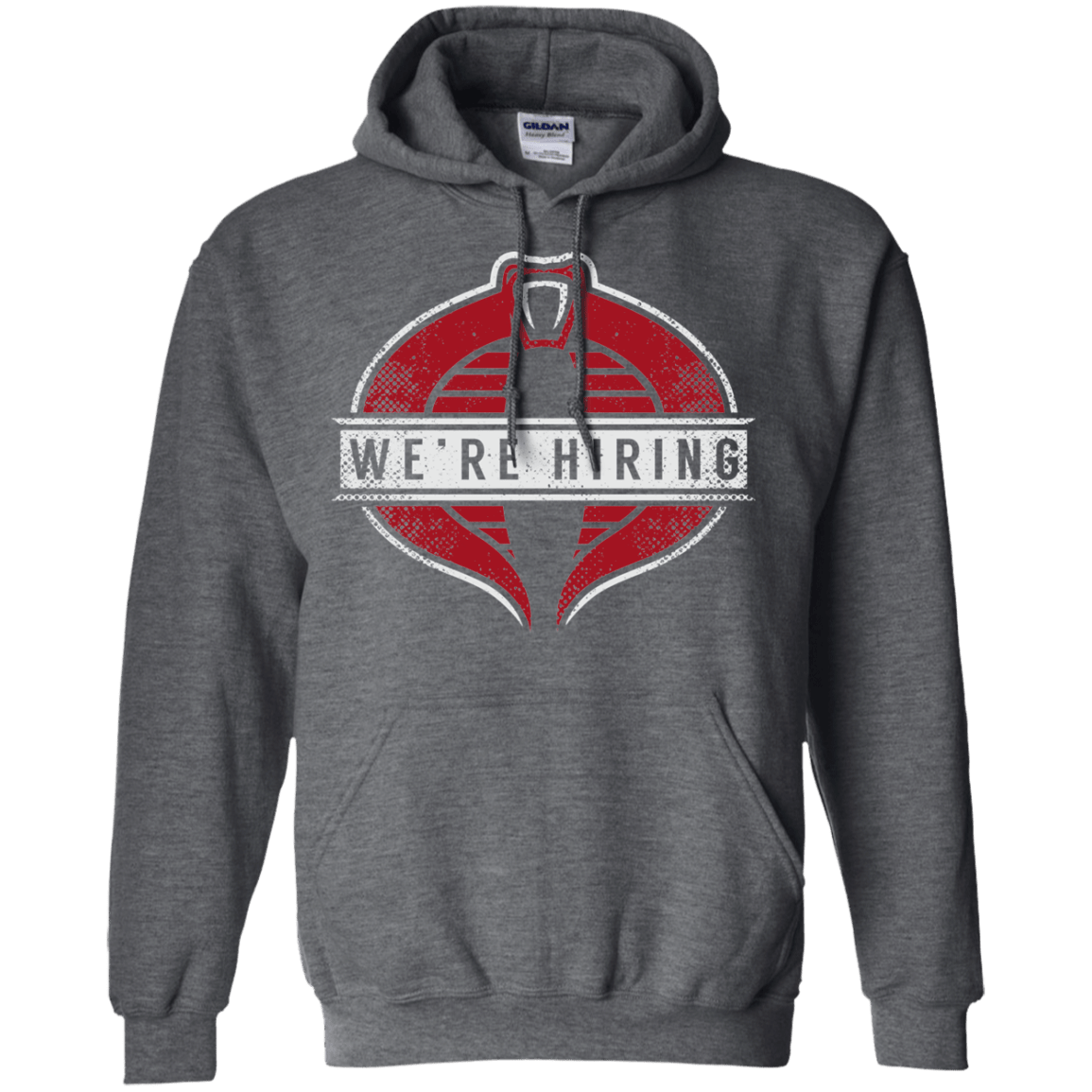 Sweatshirts Dark Heather / S We're Hiring Pullover Hoodie