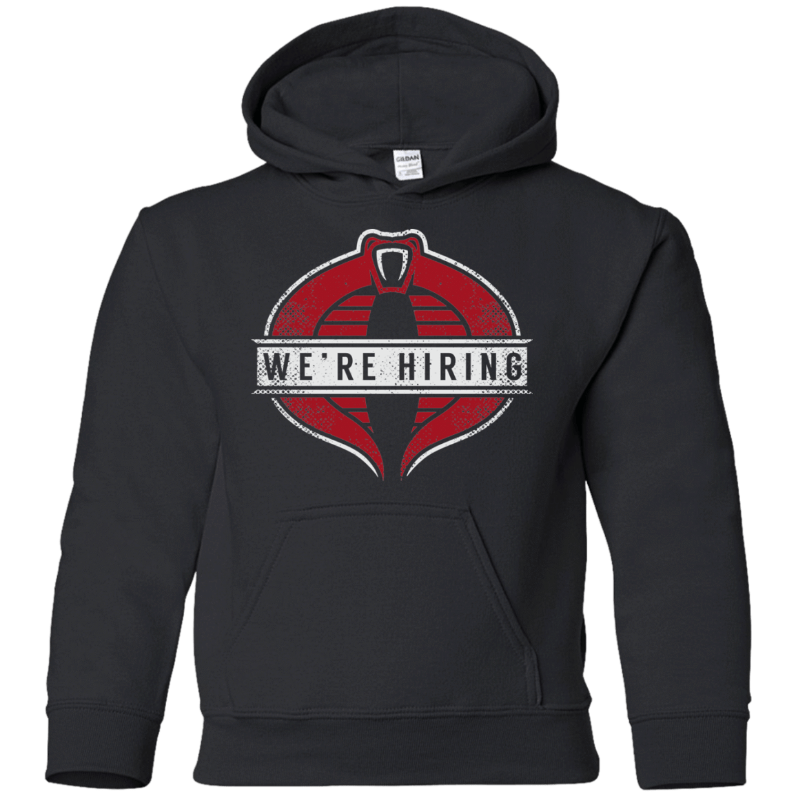Sweatshirts Black / YS We're Hiring Youth Hoodie
