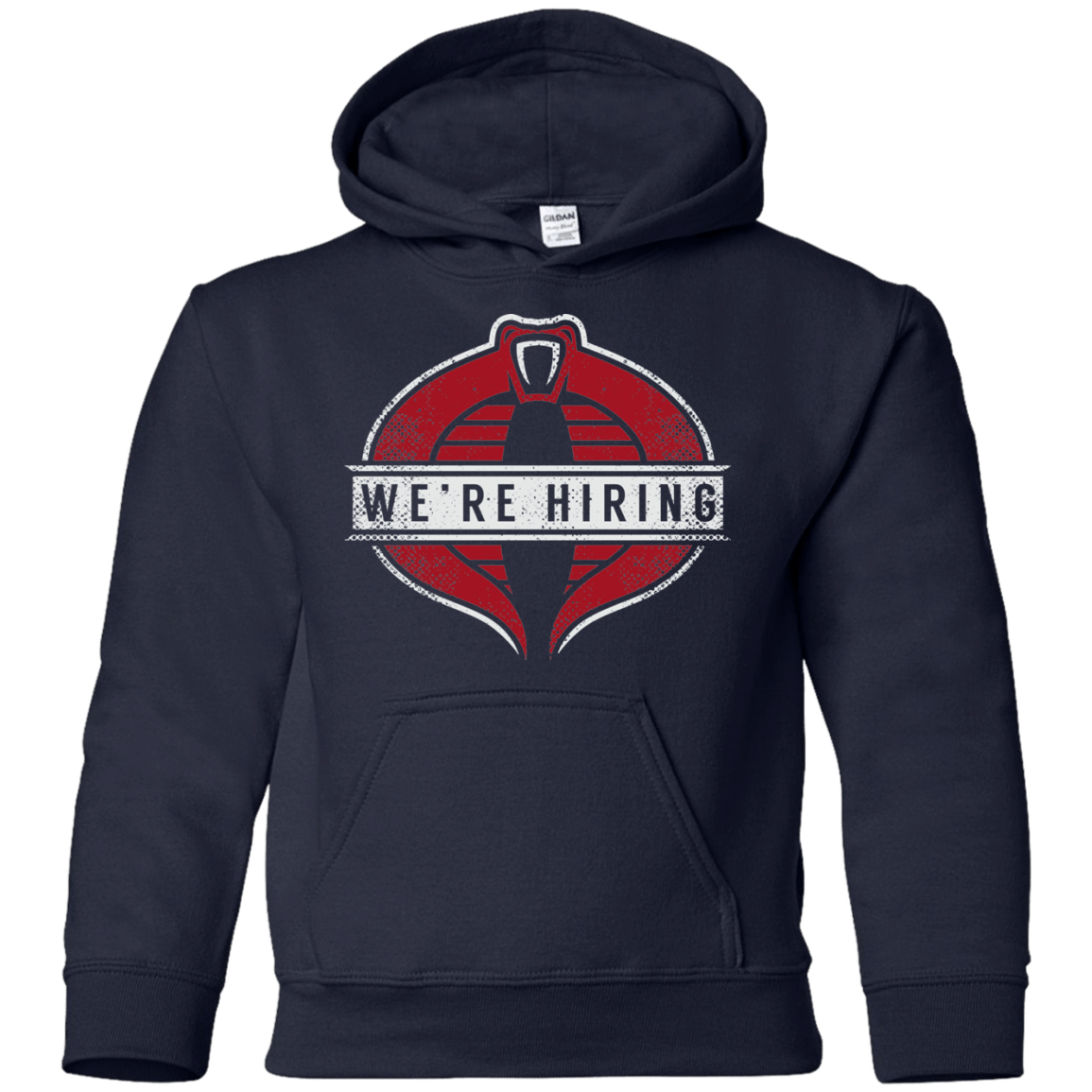 Sweatshirts Navy / YS We're Hiring Youth Hoodie