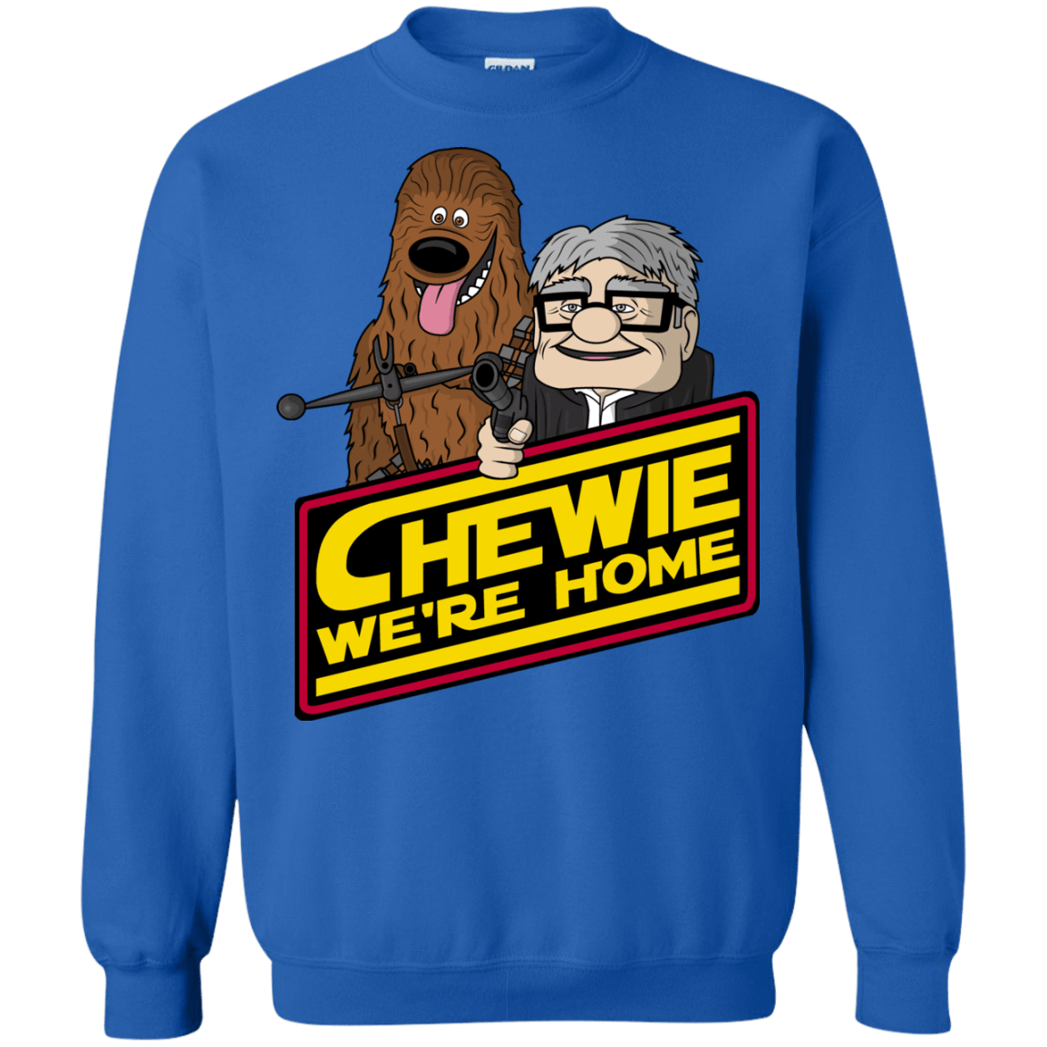 Sweatshirts Royal / S We're home Crewneck Sweatshirt