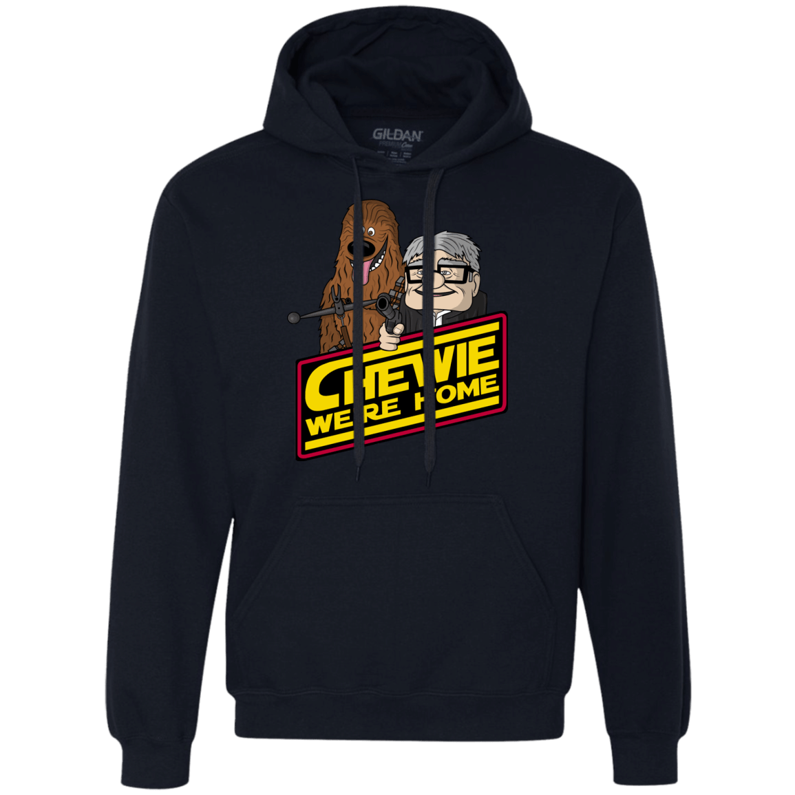 Sweatshirts Navy / S We're home Premium Fleece Hoodie