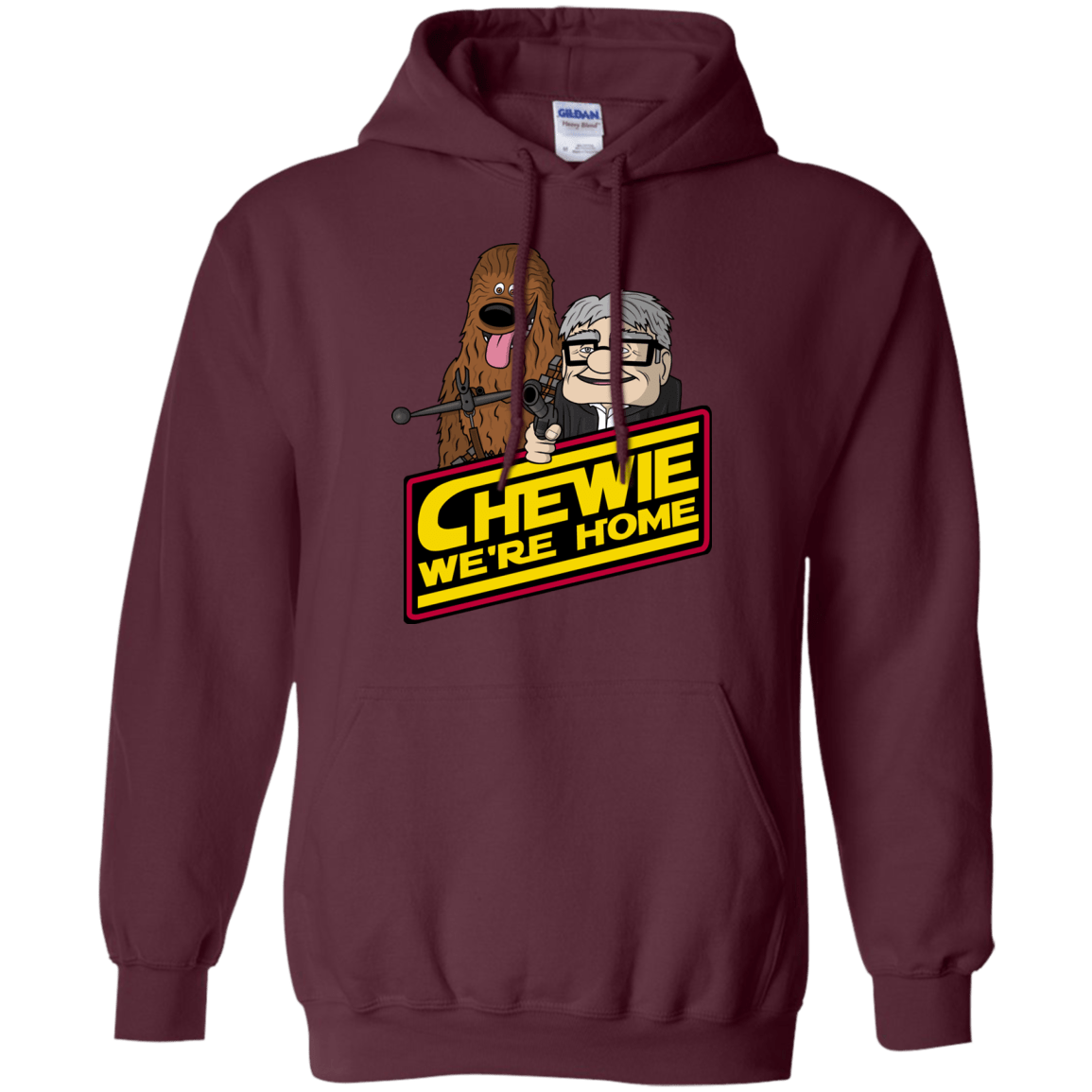 Sweatshirts Maroon / S We're home Pullover Hoodie