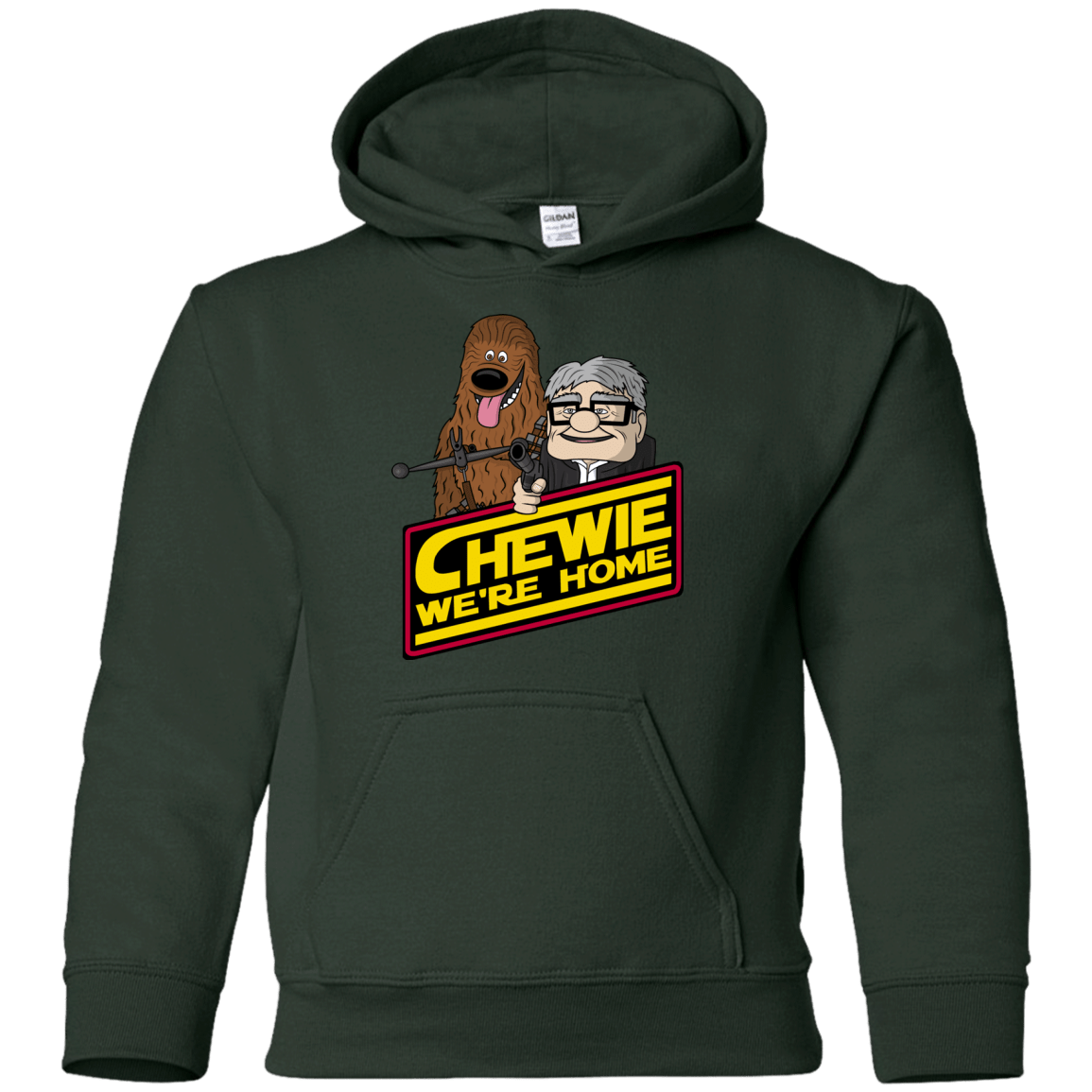 Sweatshirts Forest Green / YS We're home Youth Hoodie