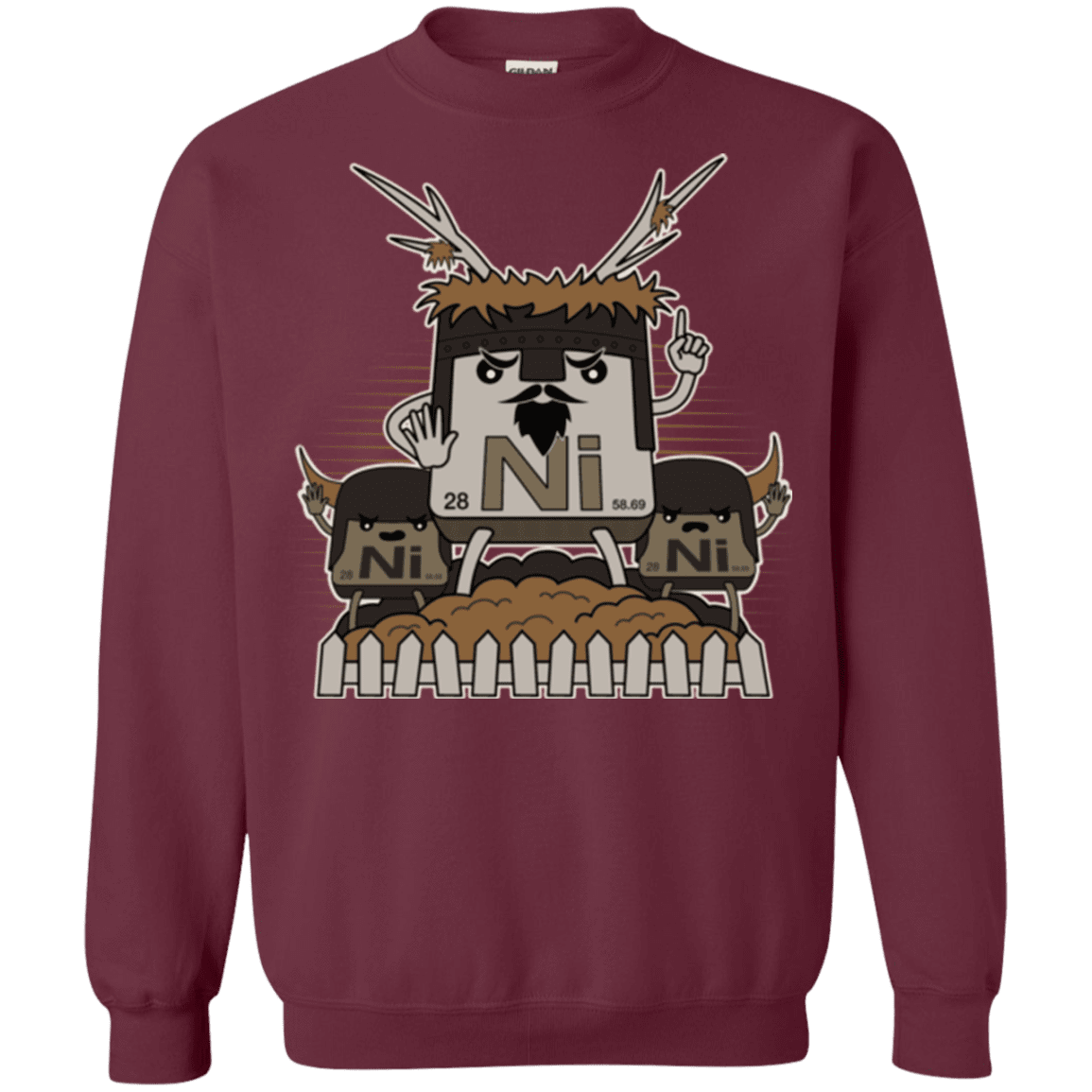 Sweatshirts Maroon / Small We want chemistry Crewneck Sweatshirt