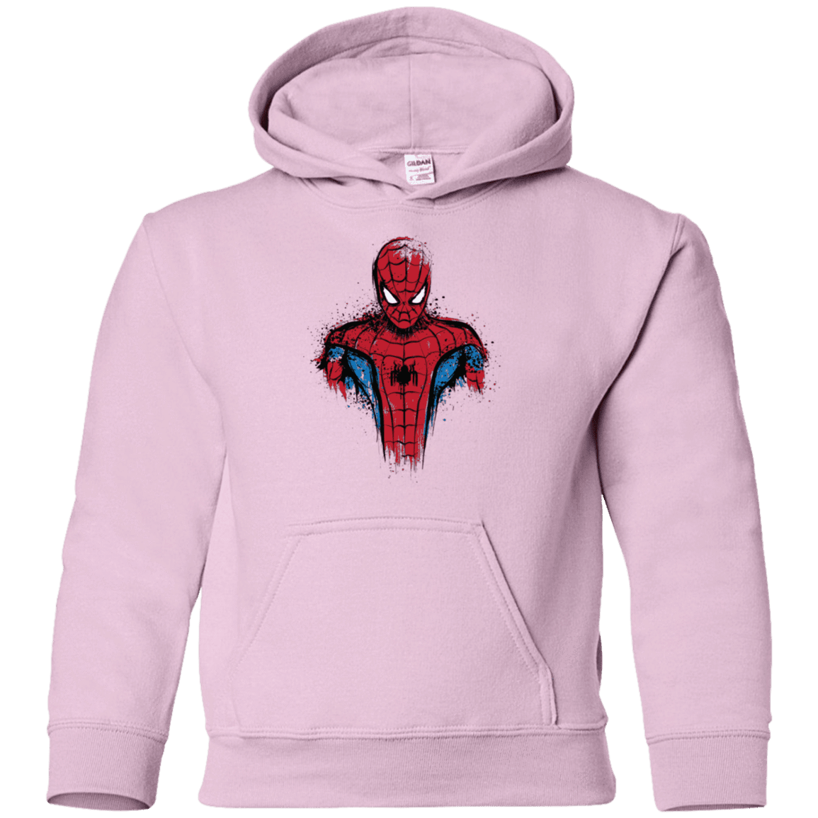 Sweatshirts Light Pink / YS Web warrior Youth Hoodie