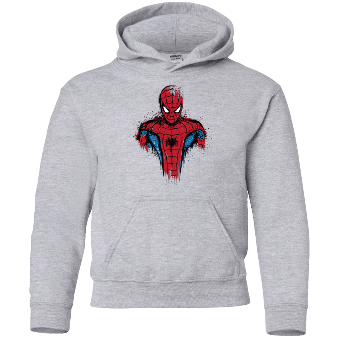 Sweatshirts Sport Grey / YS Web warrior Youth Hoodie