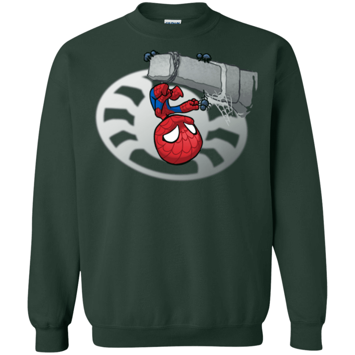 Sweatshirts Forest Green / Small Webby Friends Crewneck Sweatshirt