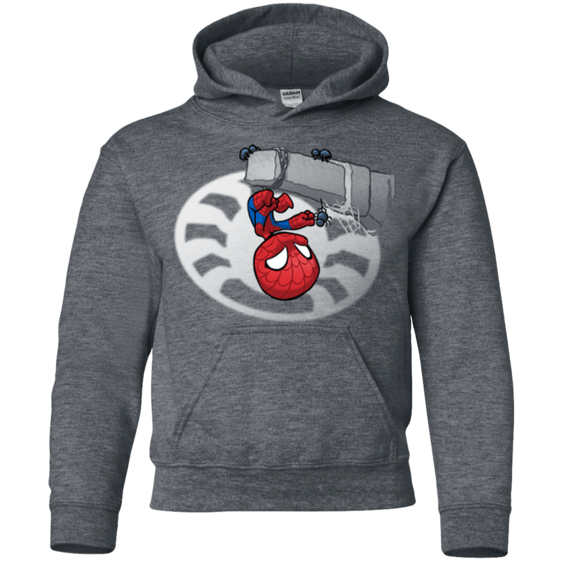 Sweatshirts Dark Heather / YS Webby Friends Youth Hoodie