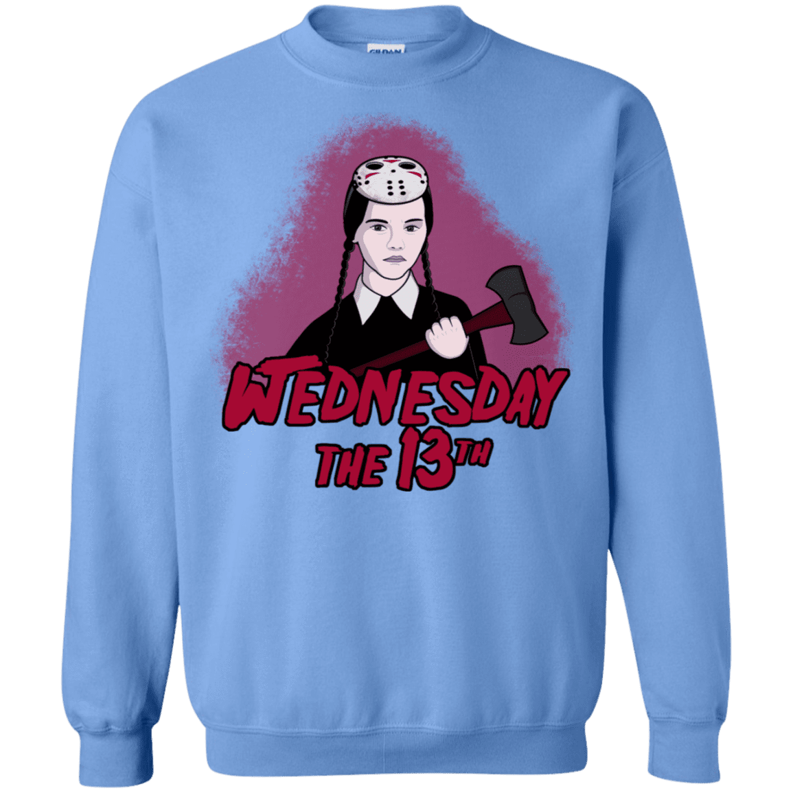 Sweatshirts Carolina Blue / S Wednesday The 13th Crewneck Sweatshirt