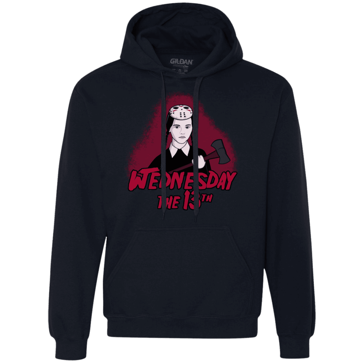Sweatshirts Navy / S Wednesday The 13th Premium Fleece Hoodie